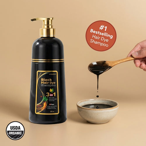 3 in 1 Shampoo With Dye for Gray Hair