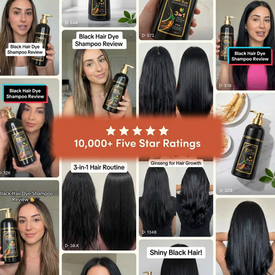 3 in 1 Shampoo With Dye for Gray Hair
